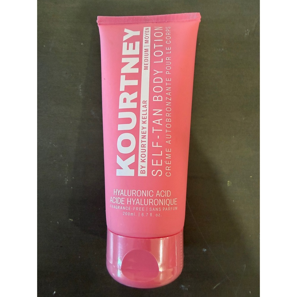 Kourtney by Kourtney Kellar Self-Tan Body Lotion Medium Hyaluronic Acid 6.7oz